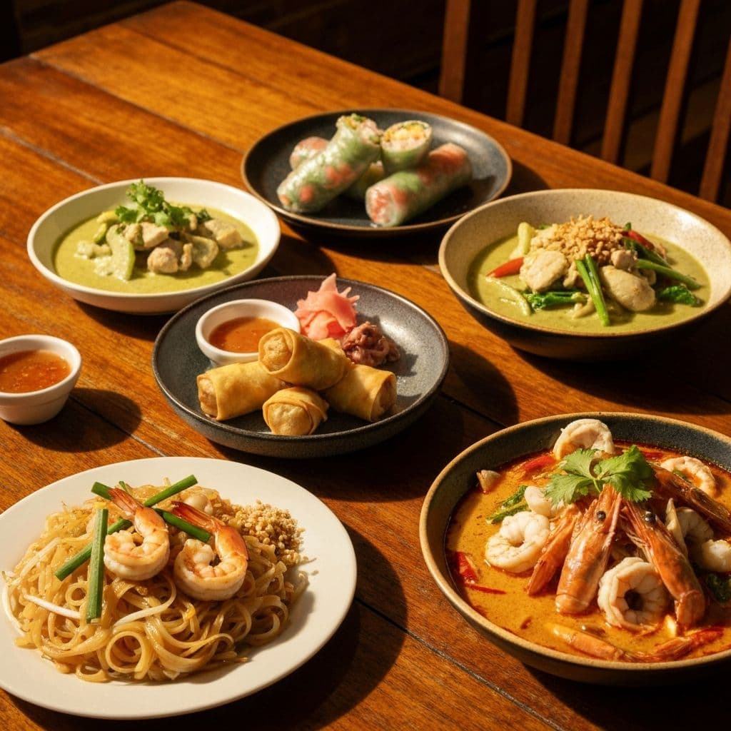 Thais eten bij San Saeb